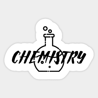 Chemistry Beaker Sticker